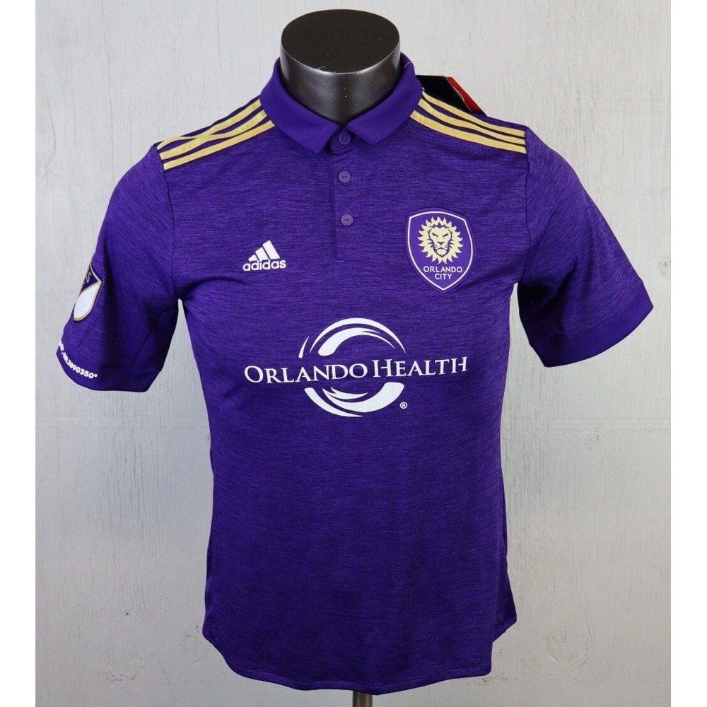 Adidas Authentic MLS Jersey Orlando City SC Team Purple Youth XL Mens S